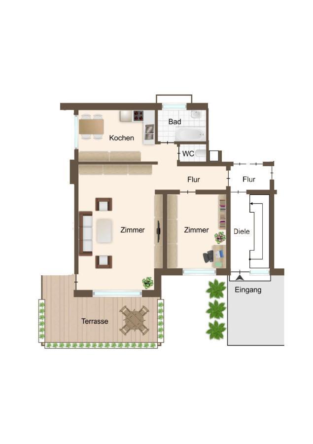 KarsauHaus Am Oelberg公寓 外观 照片